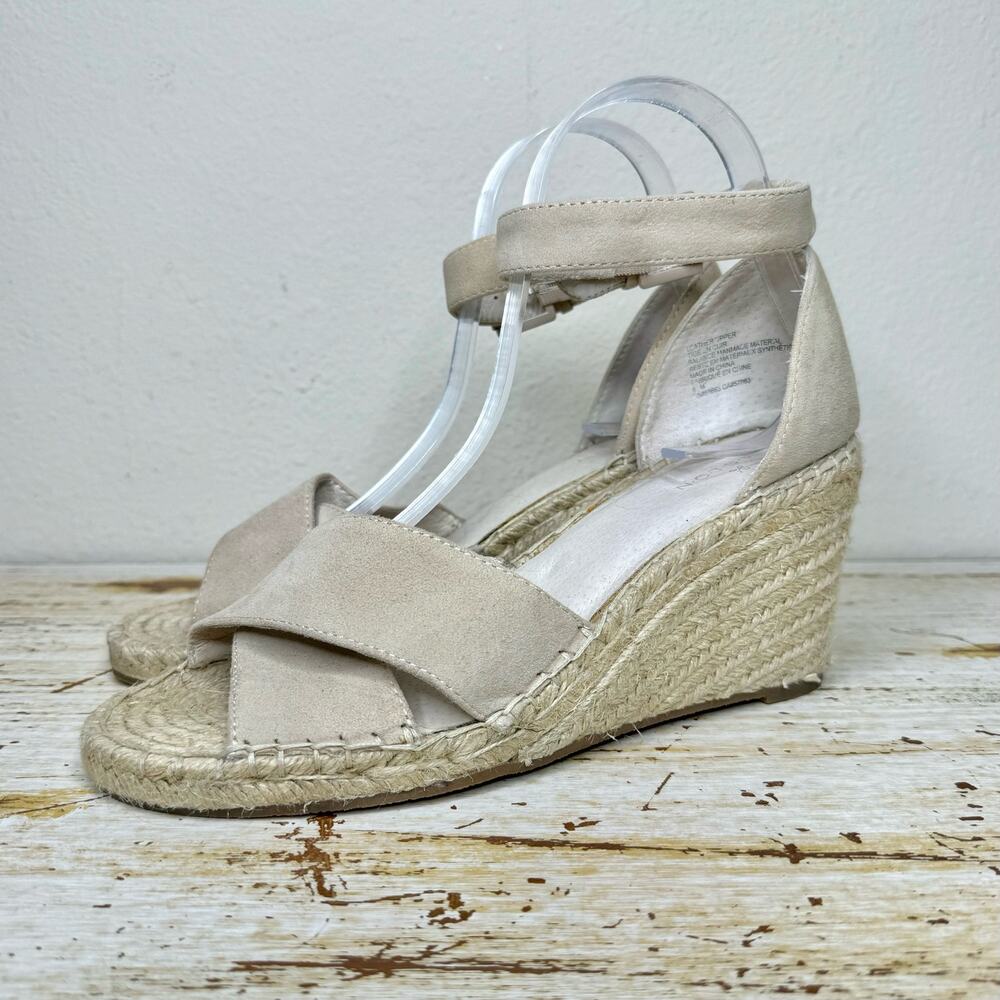 Caslon Shiloh Ankle Strap Espadrille Wedge Sandals 8.5